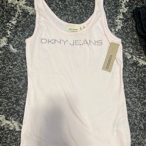 Dkny jeans tank top with tags on it